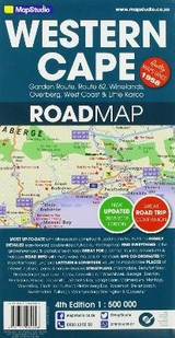 Road map Western Cape - MapStudio, MapStudio