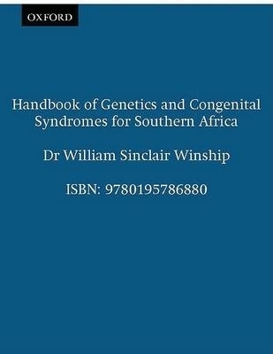 Handbook of Genetics and Congenital Defects - William Sinclair Winship