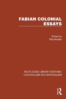 Fabian Colonial Essays - 