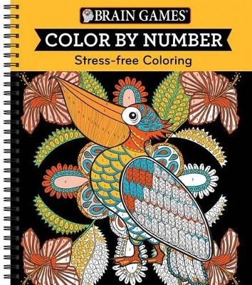 Brain Games - Color by Number: Stress-Free Coloring (Orange) -  Publications International Ltd,  Brain Games