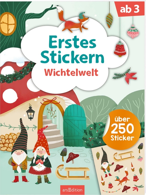 Erstes Stickern – Wichtelwelt