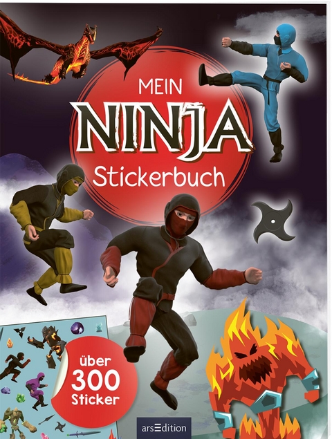 Mein Ninja-Stickerbuch