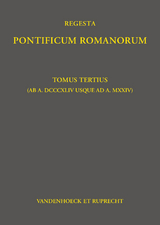 Regesta Pontificum Romanorum - Philipp Jaffé