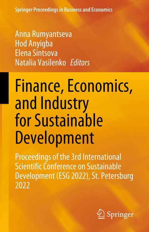 Finance, Economics, and Industry for Sustainable Development - 