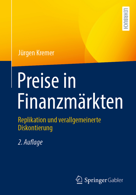 Preise in Finanzmärkten - Jürgen Kremer