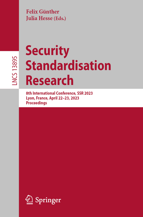 Security Standardisation Research - 