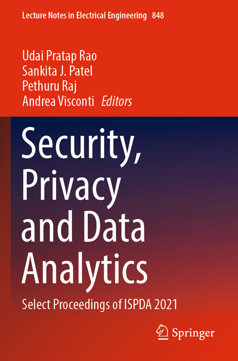 Security, Privacy and Data Analytics - 