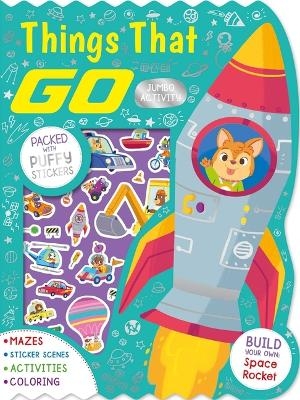 Things That Go Jumbo Activity Book -  Igloobooks