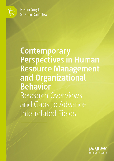 Contemporary Perspectives in Human Resource Management and Organizational Behavior - Riann Singh, Shalini Ramdeo