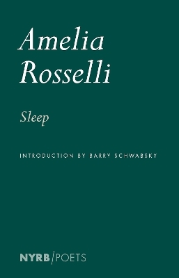 Sleep - Amelia Rosselli