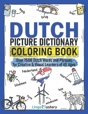 Dutch Picture Dictionary Coloring Book -  Lingo Mastery