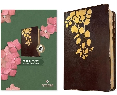 NLT Thrive Devotional Bible for Women (Leatherlike, Cascade Deep Brown, Indexed) -  Tyndale