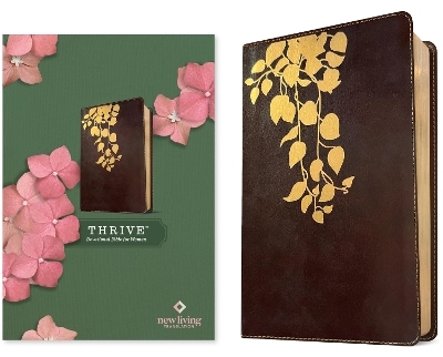 NLT Thrive Devotional Bible for Women (Leatherlike, Cascade Deep Brown) -  Tyndale