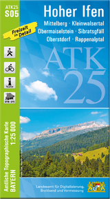 ATK25-S05 Hoher Ifen (Amtliche Topographische Karte 1:25000)