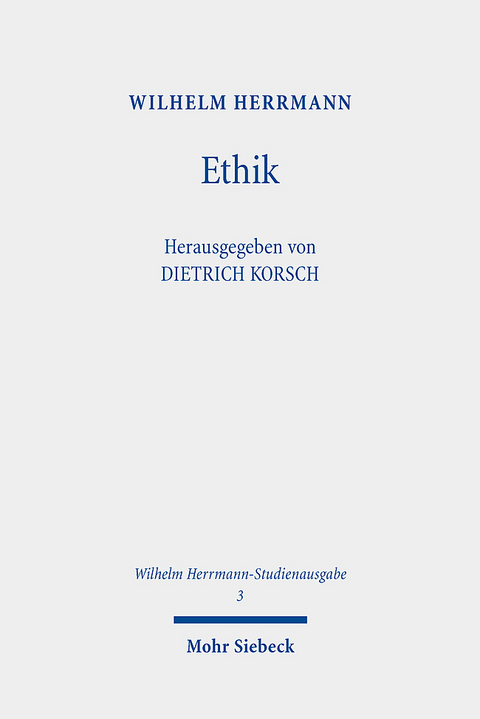 Ethik - Wilhelm Herrmann