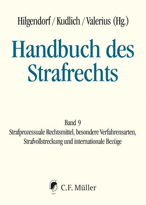 Handbuch des Strafrechts - 