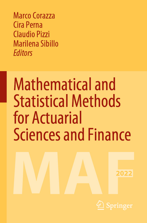 Mathematical and Statistical Methods for Actuarial Sciences and Finance - 