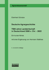 Deutsche Agrargeschichte - Eberhard Schulze