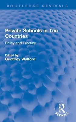 Private Schools in Ten Countries - 