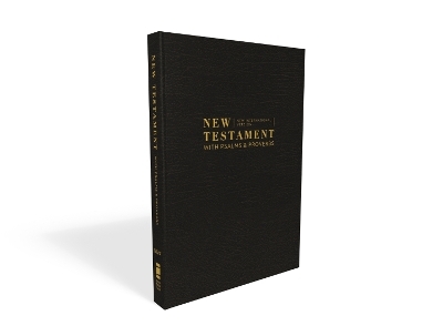 NIV, New Testament with Psalms and Proverbs, Pocket-Sized, Paperback, Black, Comfort Print -  Zondervan