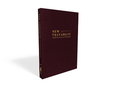 NIV, New Testament with Psalms and Proverbs, Pocket-Sized, Paperback, Burgundy, Comfort Print -  Zondervan