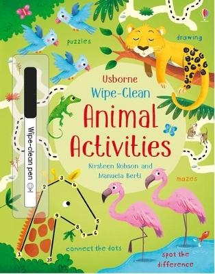 Wipe-Clean Animal Activities - Kirsteen Robson