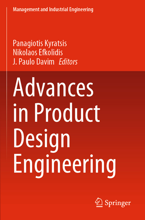 Advances in Product Design Engineering - 