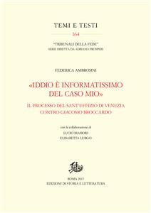 «Iddio è informatissimo del caso mio» - Federica Ambrosini