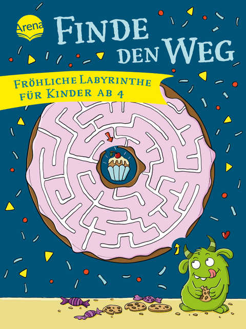 Finde den Weg. Fröhliche Labyrinthe für Kinder ab 4 - Melanie Kraft