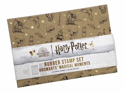 Harry Potter: Hogwarts Magical Moments Rubber Stamp Set -  Insight Editions