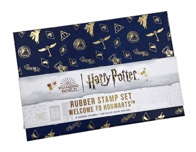 Harry Potter: Welcome to Hogwarts Rubber Stamp Set -  Insight Editions