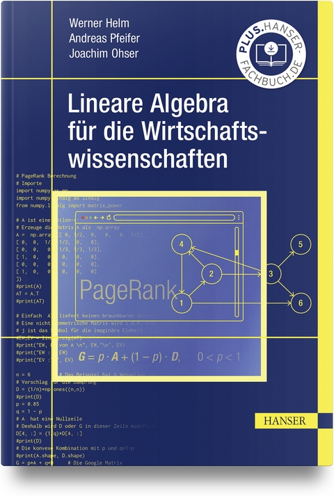 Lineare Algebra für die Wirtschaftswissenschaften - Werner Helm, Andreas Pfeifer, Joachim Ohser