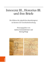 Innocenz III., Honorius III. und ihre Briefe - 