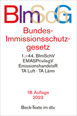 (BImSchG) Bundes-Immissionsschutzgesetz - 