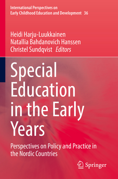 Special Education in the Early Years - 