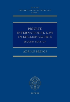 Private International Law in English Courts - Adrian Briggs