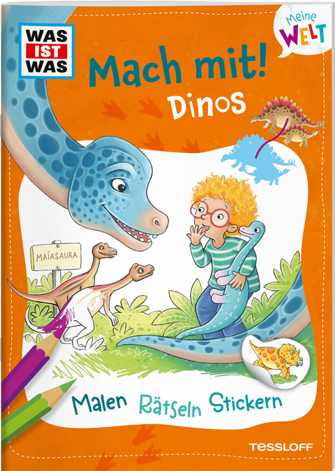 WAS IST WAS Meine Welt Mach mit! Dinos - Katja Baier