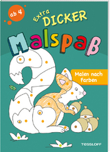 Extradicker Malspaß. Malen nach Farben