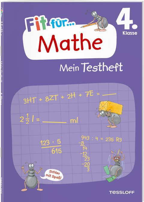 Fit für Mathe 4. Klasse. Mein Testheft - Julia Meyer