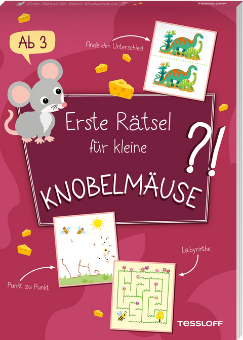 Erste Rätsel für kleine Knobelmäuse