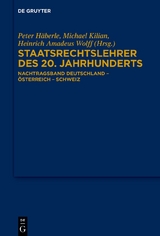 Staatsrechtslehrer des 20. Jahrhunderts - 