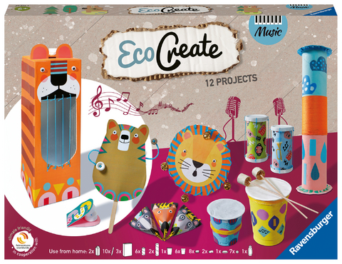 Ravensburger EcoCreate 20229 – Make your own Music – Kinder ab 6 Jahren