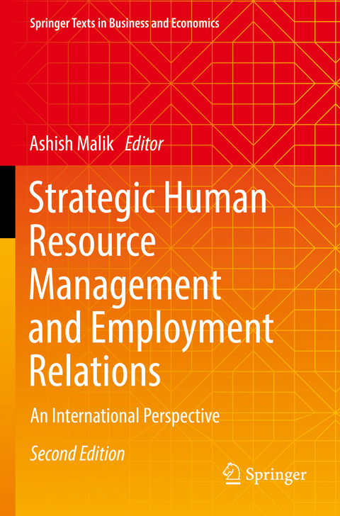 Strategic Human Resource Management and Employment Relations - 