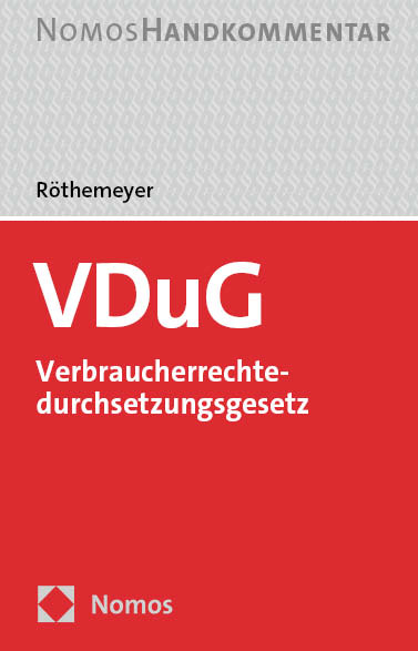 VDuG – Verbraucherrechtedurchsetzungsgesetz - Peter Röthemeyer