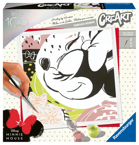 Ravensburger CreArt - Malen nach Zahlen 23574 – Timeless Minnie – ab 12 Jahren