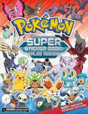 Pokemon Super Sticker Book: Kalos Region - 