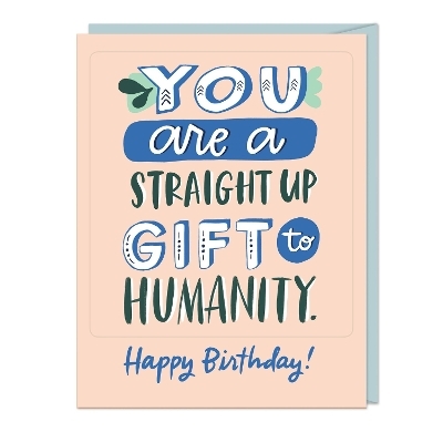 6-Pack Em & Friends Gift to Humanity - Birthday Sticker Cards -  Em &  Friends