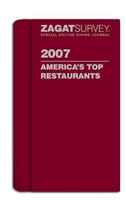 Zagat America's Top Restaurants Dining Journal - 