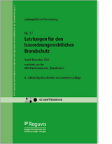 Leistungen für den bauordnungsrechtlichen Brandschutz