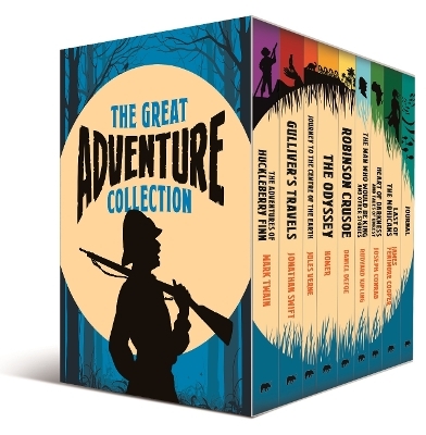 The Great Adventure Collection - Various authors, Mark Twain, Rudyard Kipling, James Fenimore Cooper,  Homer